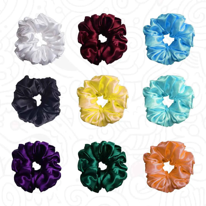 Silk Hair Scrunchies